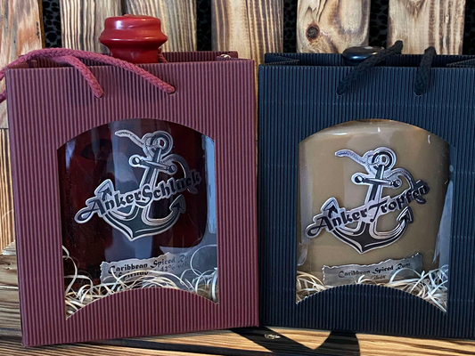 Geschenktasche Schwarz oder Rot